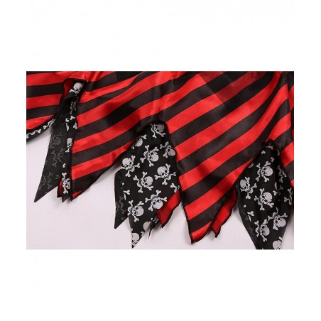 Girl Pirate Princess Costume Halloween Party Dress Up with Toys $34.61 Kids' Costumes