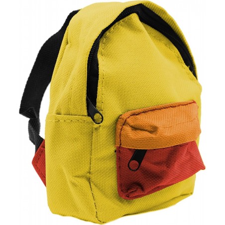 Fingerboard Backpack Case Yellow - 5" x 3.75" - Miniature Canvas Bag for Tuning Travel & Storage $20.23 Finger Toys