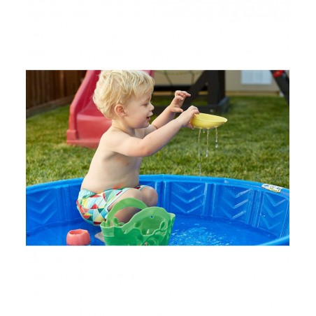 Tide Pool Bath Set - 7 Piece Pretend Play Motor Skills Kids Bath Toy Floating Pouring Shells with Storage Bag. No BPA phthala...