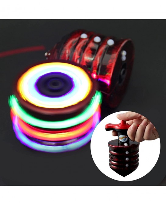 Gyro Toy Not Easy to Damage Music Play Creative Spinning Top for Party $15.26 Spinning Tops