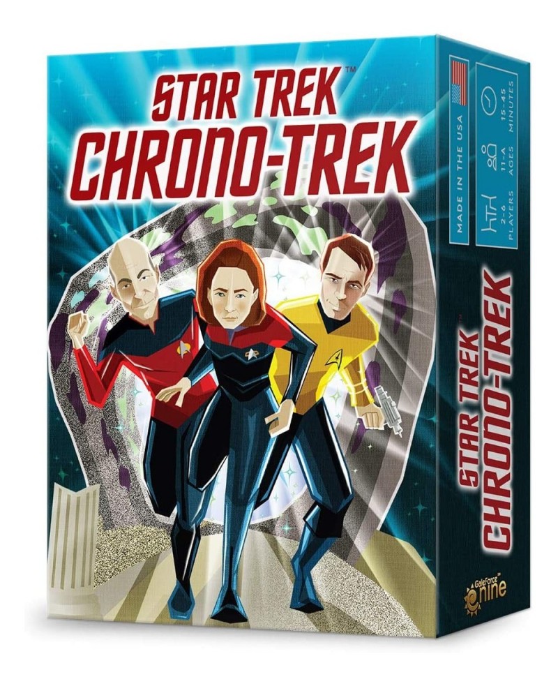 Star Trek Chrono-Trek - Star Trek Card Game Fun Kid Games Star Trek Gifts Time Travel Games Games for Family Game Night for K...