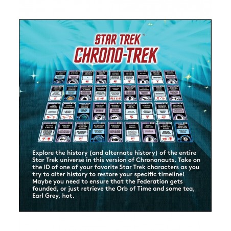Star Trek Chrono-Trek - Star Trek Card Game Fun Kid Games Star Trek Gifts Time Travel Games Games for Family Game Night for K...