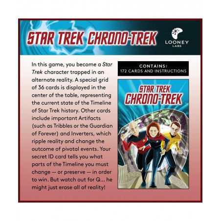 Star Trek Chrono-Trek - Star Trek Card Game Fun Kid Games Star Trek Gifts Time Travel Games Games for Family Game Night for K...