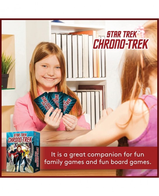 Star Trek Chrono-Trek - Star Trek Card Game Fun Kid Games Star Trek Gifts Time Travel Games Games for Family Game Night for K...
