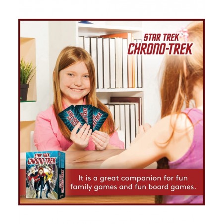 Star Trek Chrono-Trek - Star Trek Card Game Fun Kid Games Star Trek Gifts Time Travel Games Games for Family Game Night for K...
