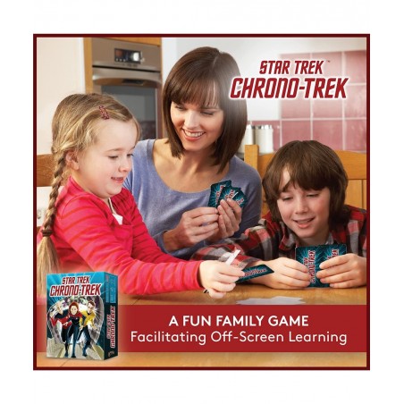 Star Trek Chrono-Trek - Star Trek Card Game Fun Kid Games Star Trek Gifts Time Travel Games Games for Family Game Night for K...