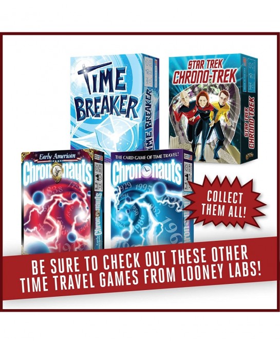 Star Trek Chrono-Trek - Star Trek Card Game Fun Kid Games Star Trek Gifts Time Travel Games Games for Family Game Night for K...