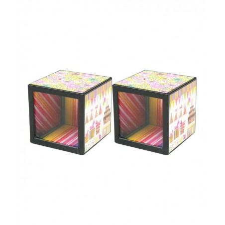 2pcs Magic Box Coin Bank Magic Tricks Party Favors Piggy Banks for Kids Party Supples Stocking Stuffers (Random Color and Pat...