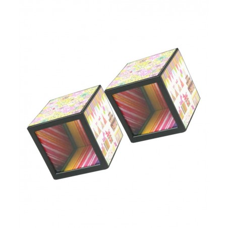 2pcs Magic Box Coin Bank Magic Tricks Party Favors Piggy Banks for Kids Party Supples Stocking Stuffers (Random Color and Pat...