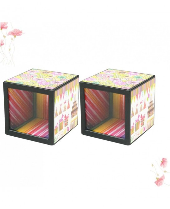 2pcs Magic Box Coin Bank Magic Tricks Party Favors Piggy Banks for Kids Party Supples Stocking Stuffers (Random Color and Pat...