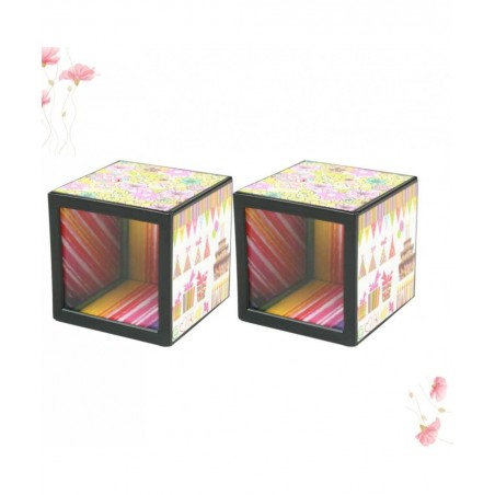 2pcs Magic Box Coin Bank Magic Tricks Party Favors Piggy Banks for Kids Party Supples Stocking Stuffers (Random Color and Pat...