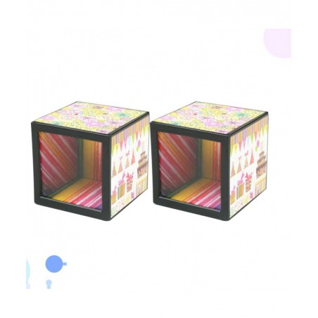 2pcs Magic Box Coin Bank Magic Tricks Party Favors Piggy Banks for Kids Party Supples Stocking Stuffers (Random Color and Pat...