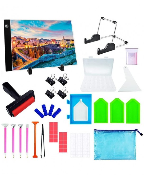 5D Diamond Painting Kits for Kids DIY Diamond Dot Kits Drawing Tools Crystal Mosaic Sticker by Numbers Kits Arts and Crafts S...