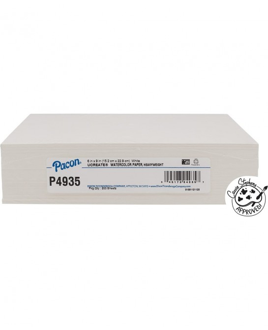 Watercolor Paper White 90 lb. 6" x 9" 200 Sheets $29.45 Kids' Drawing & Writing Boards