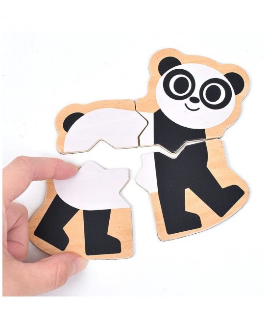 Mixanimo Mix & Match Wooden Animal Magnets $40.82 Early Development & Activity Toys
