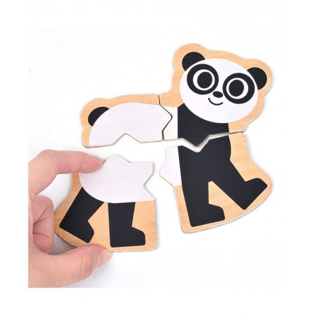 Mixanimo Mix & Match Wooden Animal Magnets $40.82 Early Development & Activity Toys
