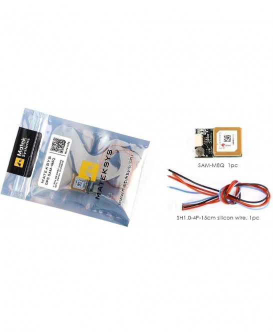 Matek GPS Module SAM-M8Q Mini FPV GPS Module GLONASS Galileo for UAV System Robots RC FPV … $61.57 Remote & App Controlled Ve...