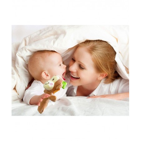 Cartoon Stuffed Animal Baby Soft Plush Hand Rattle Toys Infant Dolls - Giraffe and Monkey $17.66 Baby Rattles & Plush Rings