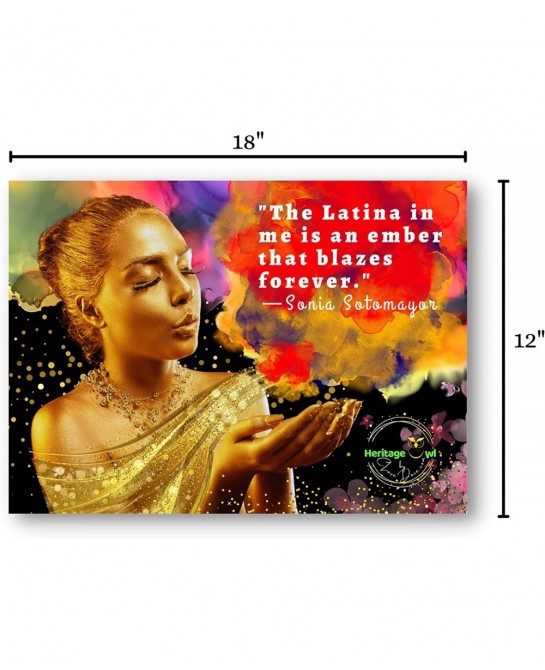 64-PCS Hispanic Heritage Month Educational Flashcards Trivia Quiz Cards & Inspirational Posters | Digital Cards for Virtual L...