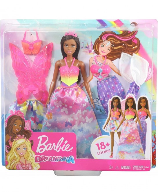 Dreamtopia Dress Up Doll Gift Set approx. 12-inch Brunette with 3 Fashions $49.62 Dolls