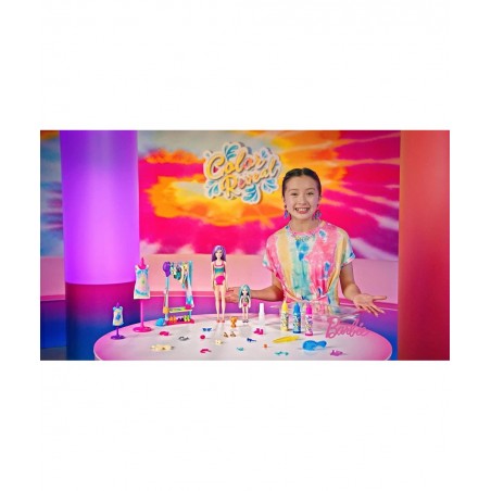 Color Reveal Gift Set Tie-Dye Fashion Maker Color Reveal Doll Chelsea ​Doll and Pet Tie-Dye Tools and Dye-able Fashions $45.9...