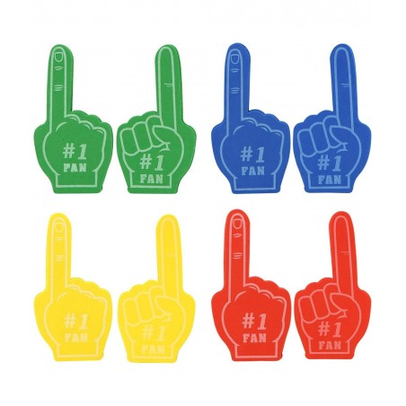 28 Pcs Valentines Day Cards with Foam Fingers for Kids Valentine Party Favor Valentine’s Greeting Cards Valentine's Classroom...