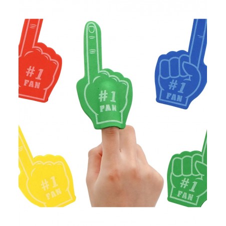 28 Pcs Valentines Day Cards with Foam Fingers for Kids Valentine Party Favor Valentine’s Greeting Cards Valentine's Classroom...
