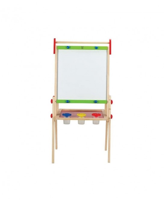 Award Winning All-in-One Wooden Kid's Art Easel with Paper Roll and Accessories Cream L: 18.9 W: 15.9 H: 41.8 inch $120.24 Ki...