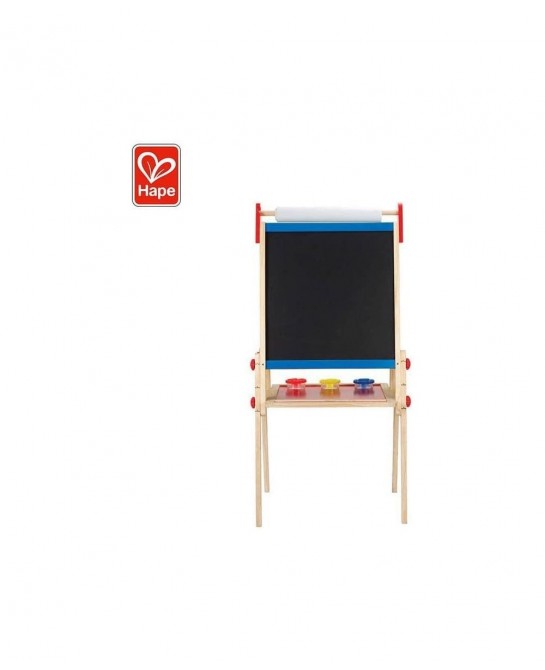 Award Winning All-in-One Wooden Kid's Art Easel with Paper Roll and Accessories Cream L: 18.9 W: 15.9 H: 41.8 inch $120.24 Ki...
