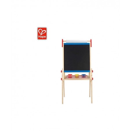 Award Winning All-in-One Wooden Kid's Art Easel with Paper Roll and Accessories Cream L: 18.9 W: 15.9 H: 41.8 inch $120.24 Ki...