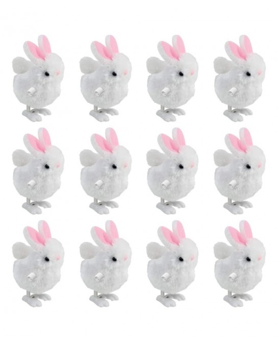 Easter Wind Up Toys 12PCS Wind-up Bunnies Jumping Bunny Toys for Boys and Girls Wind Up Easter Basket Stuffers $26.15 Spring ...