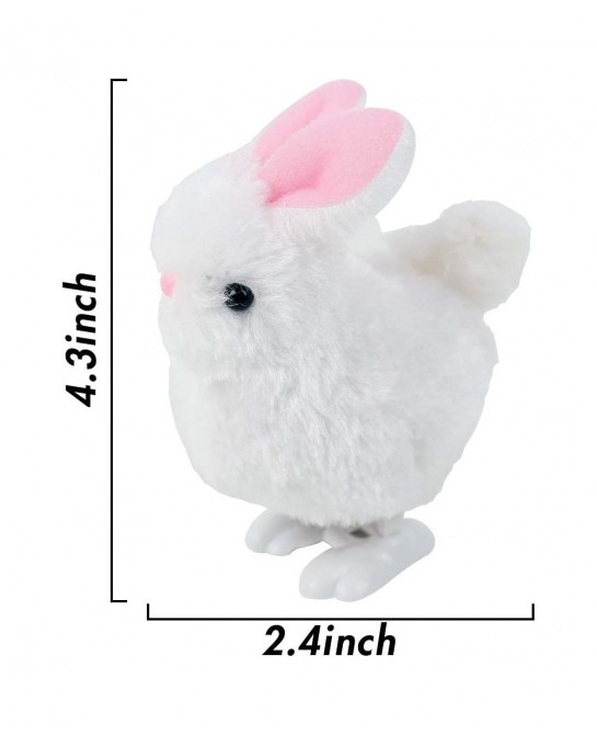 Easter Wind Up Toys 12PCS Wind-up Bunnies Jumping Bunny Toys for Boys and Girls Wind Up Easter Basket Stuffers $26.15 Spring ...