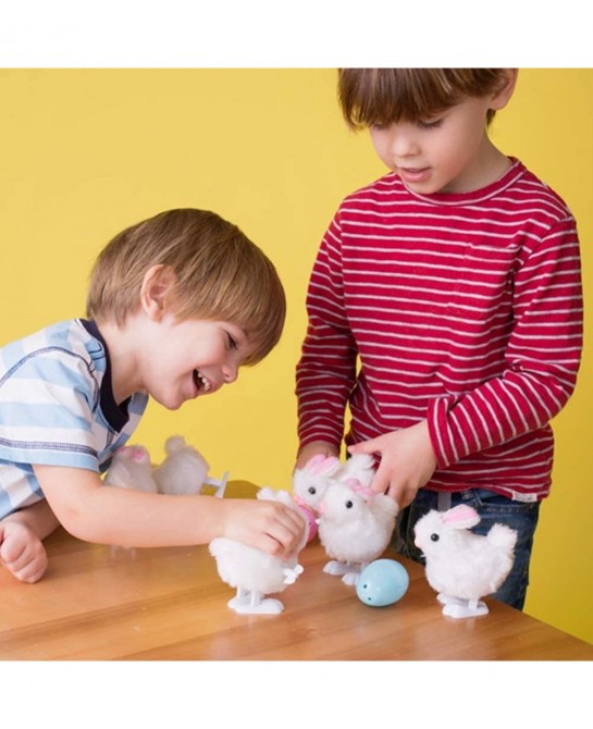 Easter Wind Up Toys 12PCS Wind-up Bunnies Jumping Bunny Toys for Boys and Girls Wind Up Easter Basket Stuffers $26.15 Spring ...