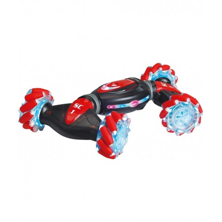 SC1 All Terrain Speed Crawler RC Stunt Car 4WD 2.4GHz Remote Control Car Gesture Sensor Toy Cars Double Sided Rotating Offroa...