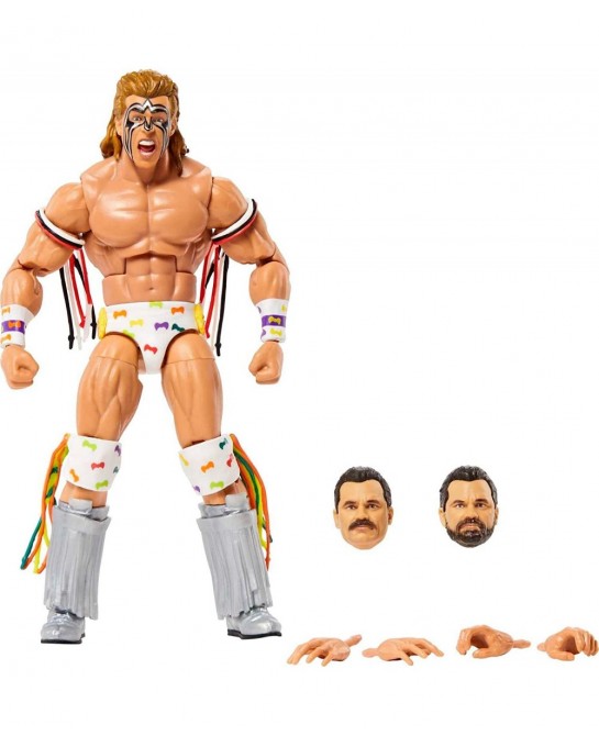 WWE Ultimate Warrior Survivor Series Elite Collection Action Figure Rick Rude Build-A-Figure Parts Collectible Gift for Ages ...