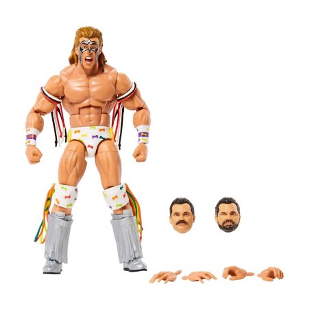 WWE Ultimate Warrior Survivor Series Elite Collection Action Figure Rick Rude Build-A-Figure Parts Collectible Gift for Ages ...