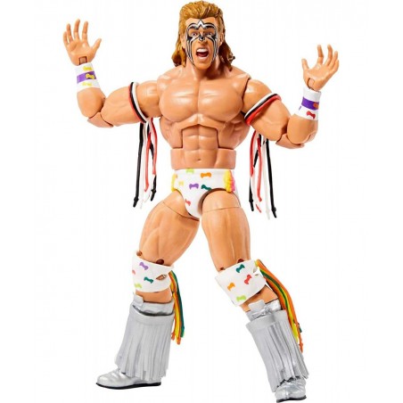 WWE Ultimate Warrior Survivor Series Elite Collection Action Figure Rick Rude Build-A-Figure Parts Collectible Gift for Ages ...