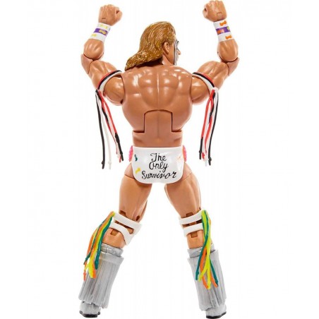 WWE Ultimate Warrior Survivor Series Elite Collection Action Figure Rick Rude Build-A-Figure Parts Collectible Gift for Ages ...