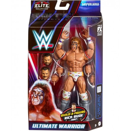 WWE Ultimate Warrior Survivor Series Elite Collection Action Figure Rick Rude Build-A-Figure Parts Collectible Gift for Ages ...