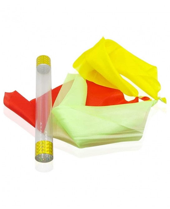 Crystal Tube Silk Blow-Magic Trick Close Up Magic Gimmick Stage Illusion Props Magician Accessories $19.84 Magic Kits & Acces...