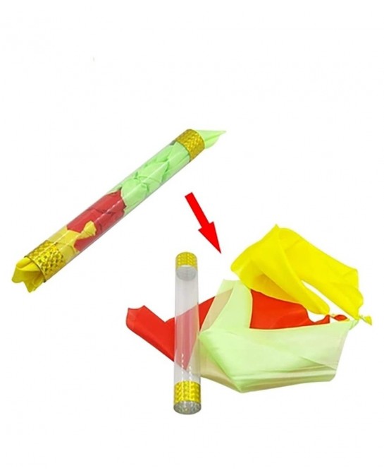 Crystal Tube Silk Blow-Magic Trick Close Up Magic Gimmick Stage Illusion Props Magician Accessories $19.84 Magic Kits & Acces...