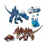 Jurassic Dinosaur Variants Velociraptor & Mutant Dinosaurs Animal World Attack City Police Station Building Sets Advent Calen...