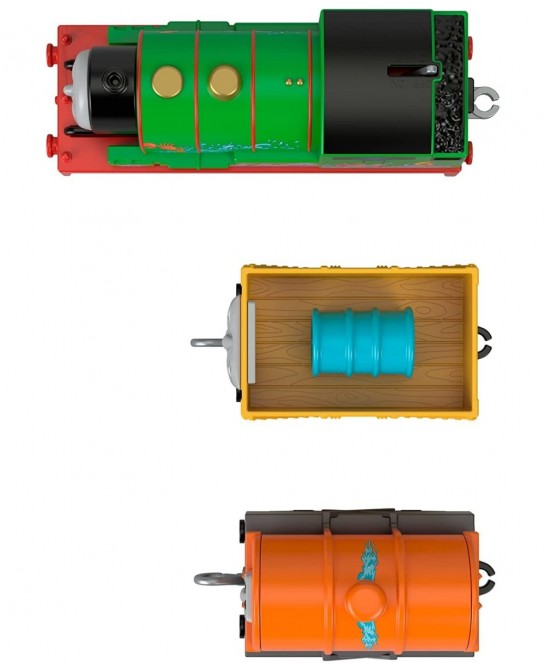 Percy and Troublesome Truck Battery-Powered Motorized Toy Train for Preschool Kids Ages 3 Years and up $27.01 Kids' Play Trai...