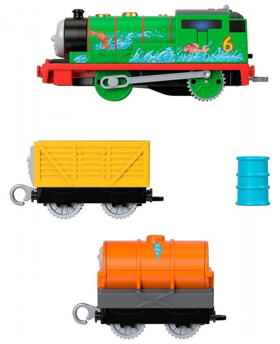 Percy and Troublesome Truck Battery-Powered Motorized Toy Train for Preschool Kids Ages 3 Years and up $27.01 Kids' Play Trai...