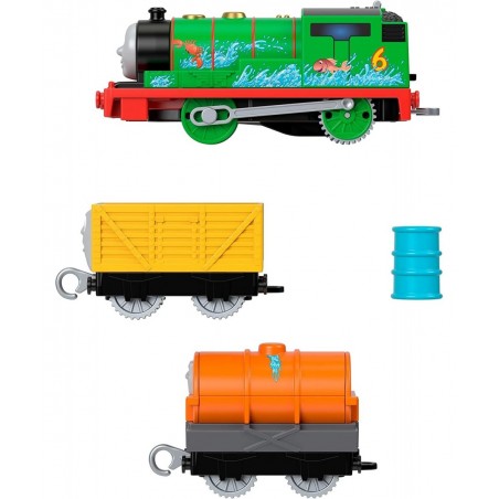 Percy and Troublesome Truck Battery-Powered Motorized Toy Train for Preschool Kids Ages 3 Years and up $27.01 Kids' Play Trai...