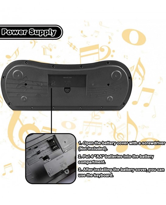 Kids Piano 32 Keys Multifunction Keyboard Piano for Kids - Children Early Learning Educational Music Piano Christmas Gifts To...