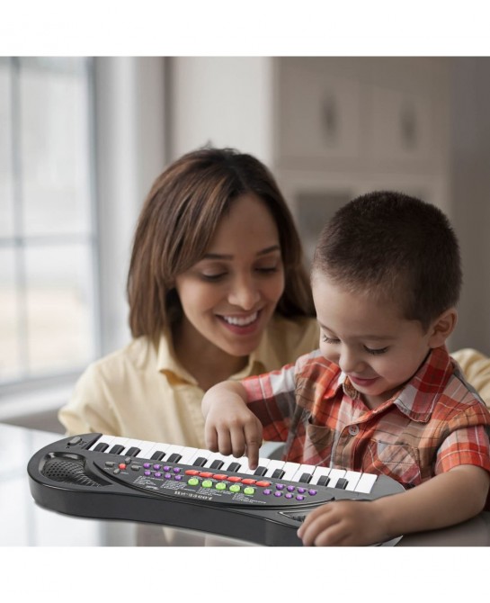 Kids Piano 32 Keys Multifunction Keyboard Piano for Kids - Children Early Learning Educational Music Piano Christmas Gifts To...