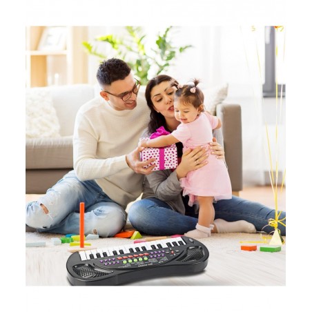Kids Piano 32 Keys Multifunction Keyboard Piano for Kids - Children Early Learning Educational Music Piano Christmas Gifts To...
