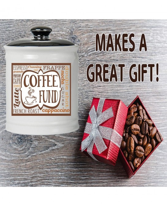 Coffee Fund Piggy Bank Candy Jar Coffee Money Jar Coffee Gifts $49.83 Kids' Money Banks