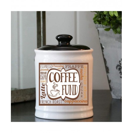 Coffee Fund Piggy Bank Candy Jar Coffee Money Jar Coffee Gifts $49.83 Kids' Money Banks